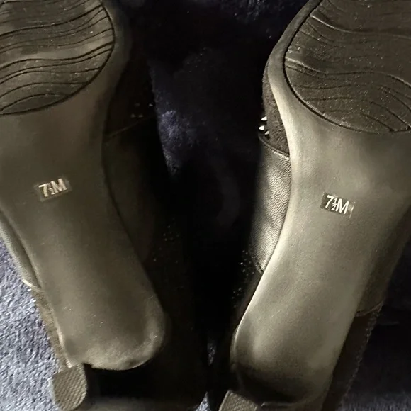 Impo black sparky booties Size 7 1/2 Never been worn🖤 - Picture 13 of 15